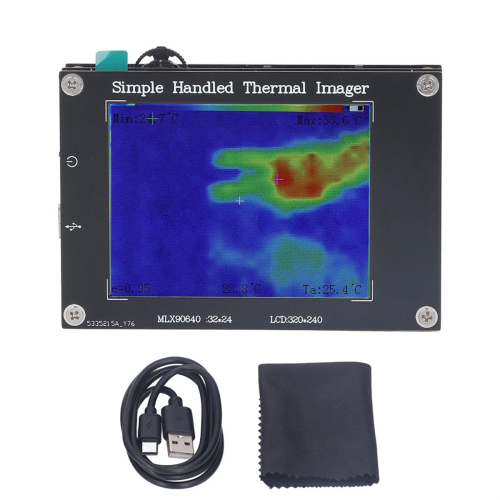 Professionele warmtebeeldcamera met 3,2 inch scherm, draagbare, multifunctionele infraroodcamera