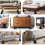 4PCS Cama Risers 6 Polegadas Resistente Móveis Redondos para Mesa de Escritório Sofá Sofá Elevadores 9