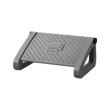 Repose-pieds de bureau, rouleau de massage amovible et portable, repose-pieds ergonomique gris