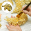 200 ΤΕΜ Φύλλα χρυσού Φύλλα για Art Gilding Flakes Φύλλα πολλαπλών χρήσεων 8,5 X 8 cm 4