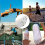 120 ΤΕΜ. 1/4 ιντσών Track Country Spikes Golf με κλειδί Spike, Ανταλλακτικά παπούτσια 6