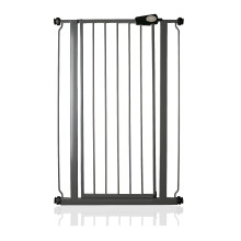 (Slate Grey, 68.5cm - 75cm) Safetots Extra Tall Pressure Fit Gate