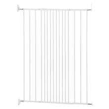 (White) Safetots Extra Tall Screw Fitted Baby Stair Gate