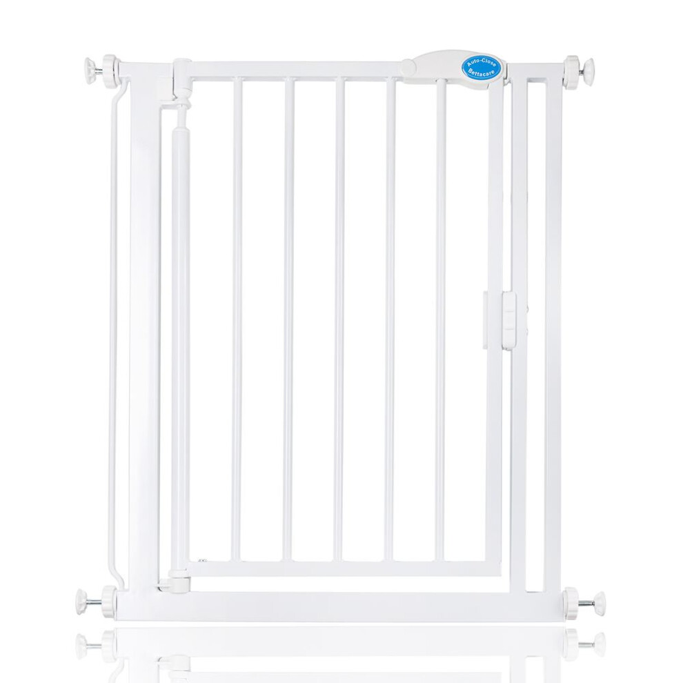 (Narrow 68.5Cm-75Cm) Auto Close Gate White Bettacare