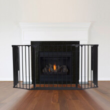(62D x 104W cm) Safetots Multi Panel Fire Surround Black