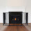 Safetots (82D x 104W cm) Safetots Multi Panel Fire Surround Black 1