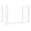 Safetots (49D x 105W cm) Safetots Multi Panel Fire Surround White 13