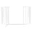 Safetots (62D x 104W cm) Safetots Multi Panel Fire Surround White 12