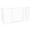 Safetots (46D x 164W cm) Safetots Multi Panel Fire Surround White 14