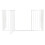 Safetots (66D x 138W cm) Safetots Multi Panel Fire Surround White 13