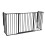 Safetots (33D x 138W cm) Safetots Multi Panel Fire Surround Black 10