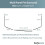 Safetots (88D x 104W cm) Safetots Multi Panel Fire Surround White 10