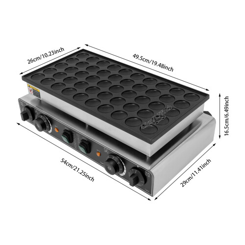 50 holes waffle maker 1