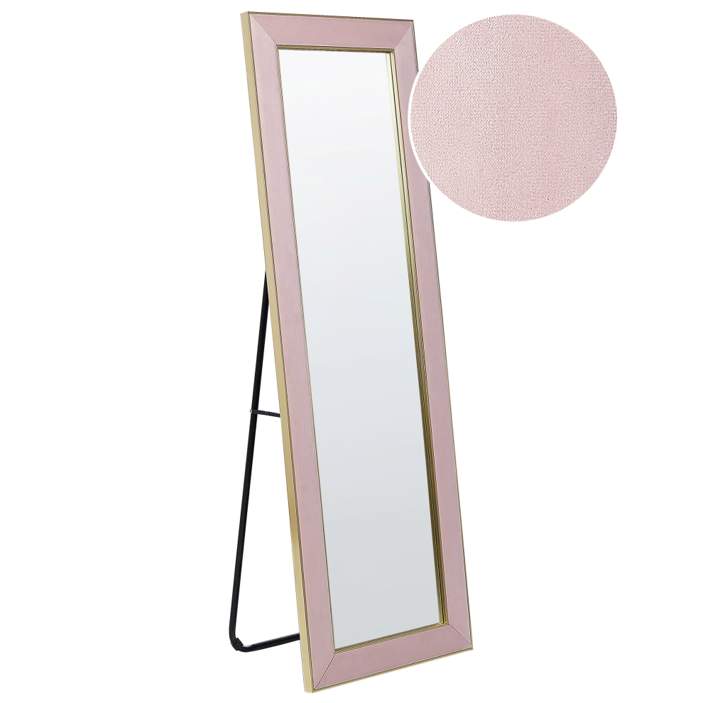 Standing Mirror LAUTREC 150 cm Velvet Pink