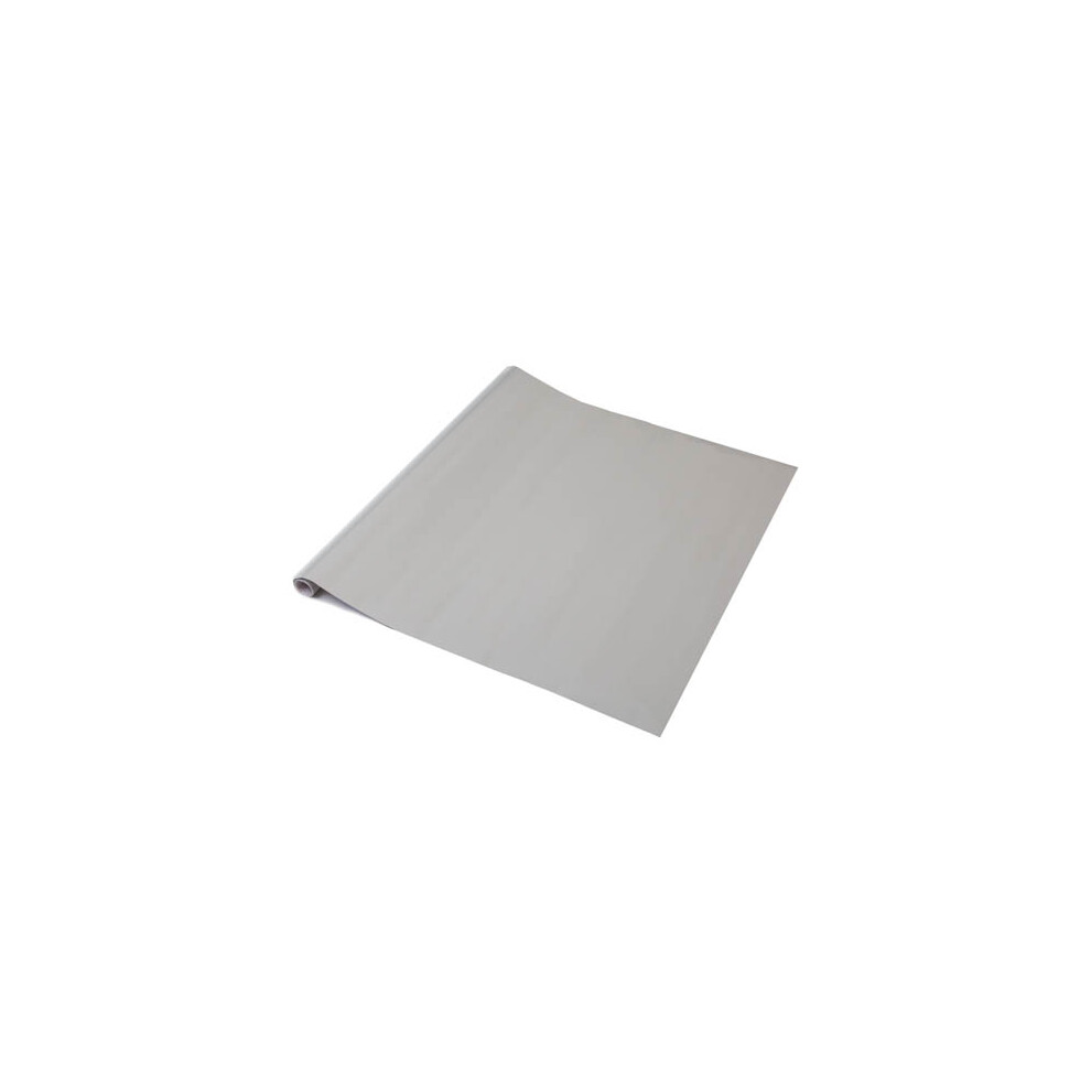(67.5cm, 10m) GLOSSY LIGHT GREY sticky back plastic vinyl wrap film