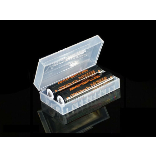 2x Ampsplus 16650 2000mAh 3.7V Battery Button Top
