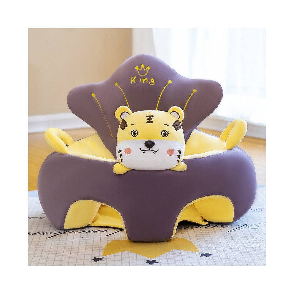(A) Baby Sofa Support Seat Cover Plush Chair Learn To Sit Comfortable Cartoon Toddler Nest Puff Wash No Stuffing Cradle-image-OPC-PGJ9QRH-NEW