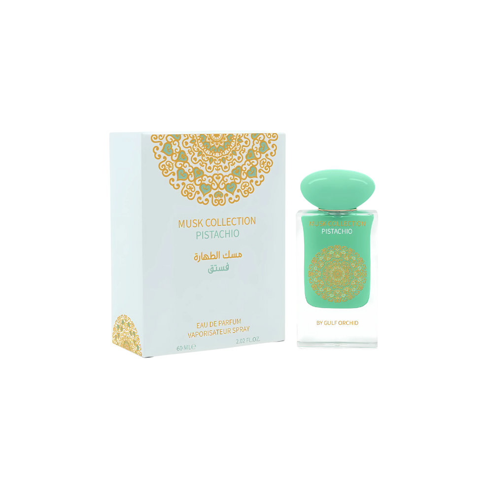 Gulf Orchid Musk Tahara Pistachio EDP 60ml Vanilla & Creamy Musk Scent