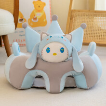 (cat) New 50x50CM Baby Learning To Sit Sofa Fall-proof Learning Seat Children's Practice Sitting and Standing Backrest Sofa Bench