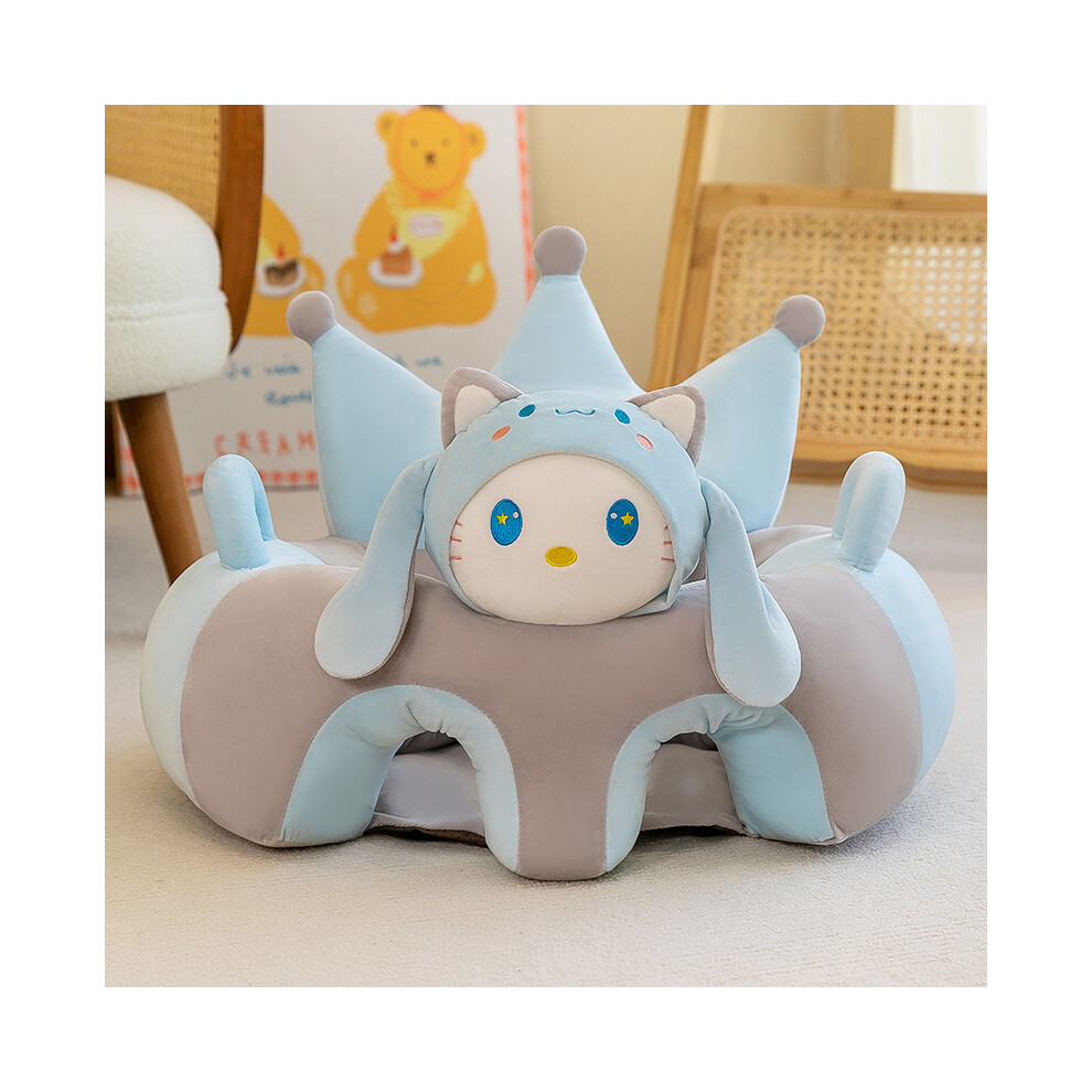 Closkye (Cat) New 50X50cm Baby Learning To Sit Sofa Fall-Proof Learning Seat Children's Practice Sitting And Standing Backrest Sofa Bench