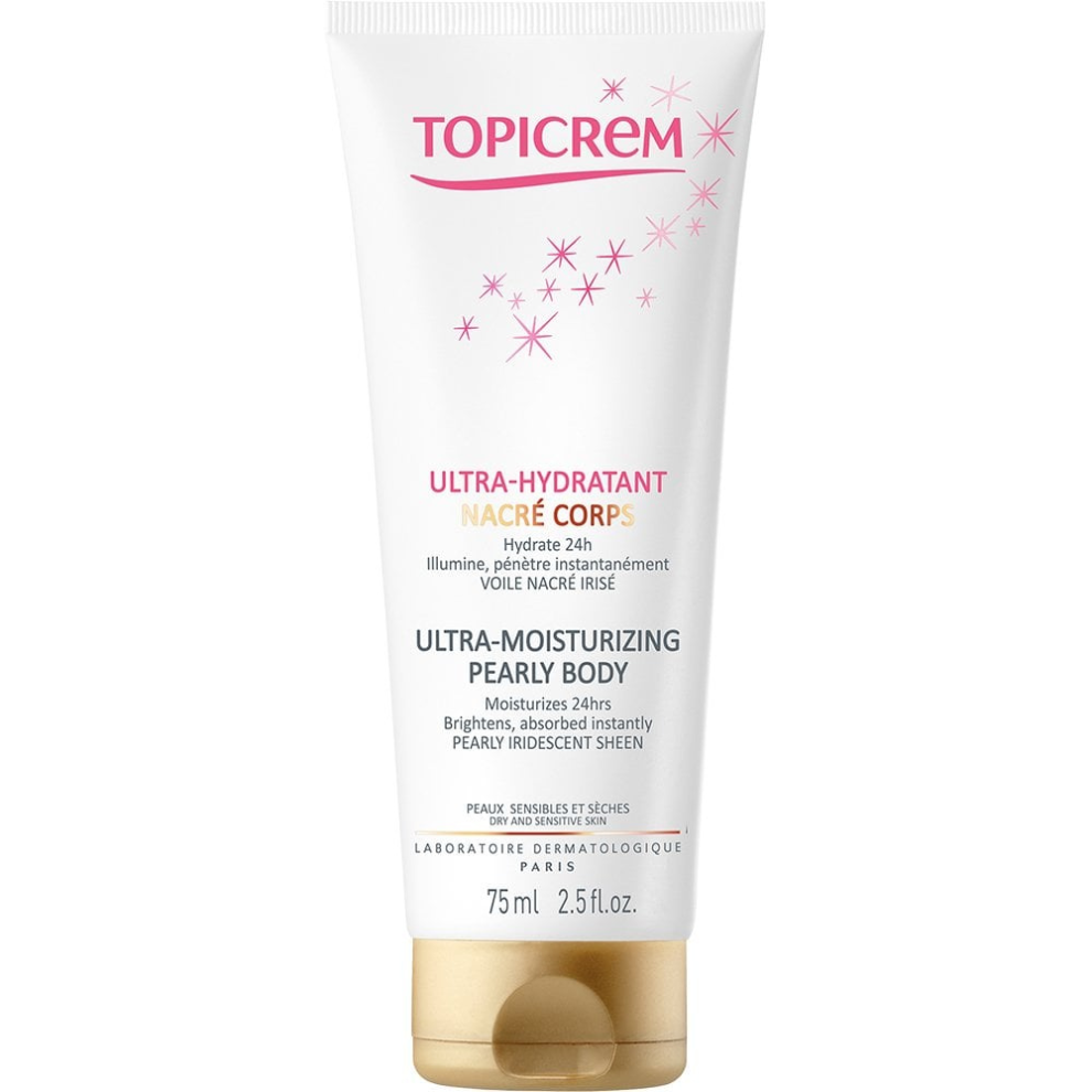 Topicrem Ultra Moisturising Pearly Body 75Ml