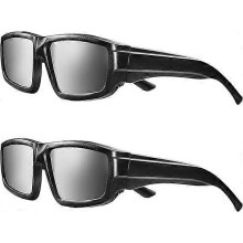 (2 Pcs) Solar Eclipse Glasses Approved 2024 AAS, CE and ISO Certified, Safe Shades for Direct Sun Viewing