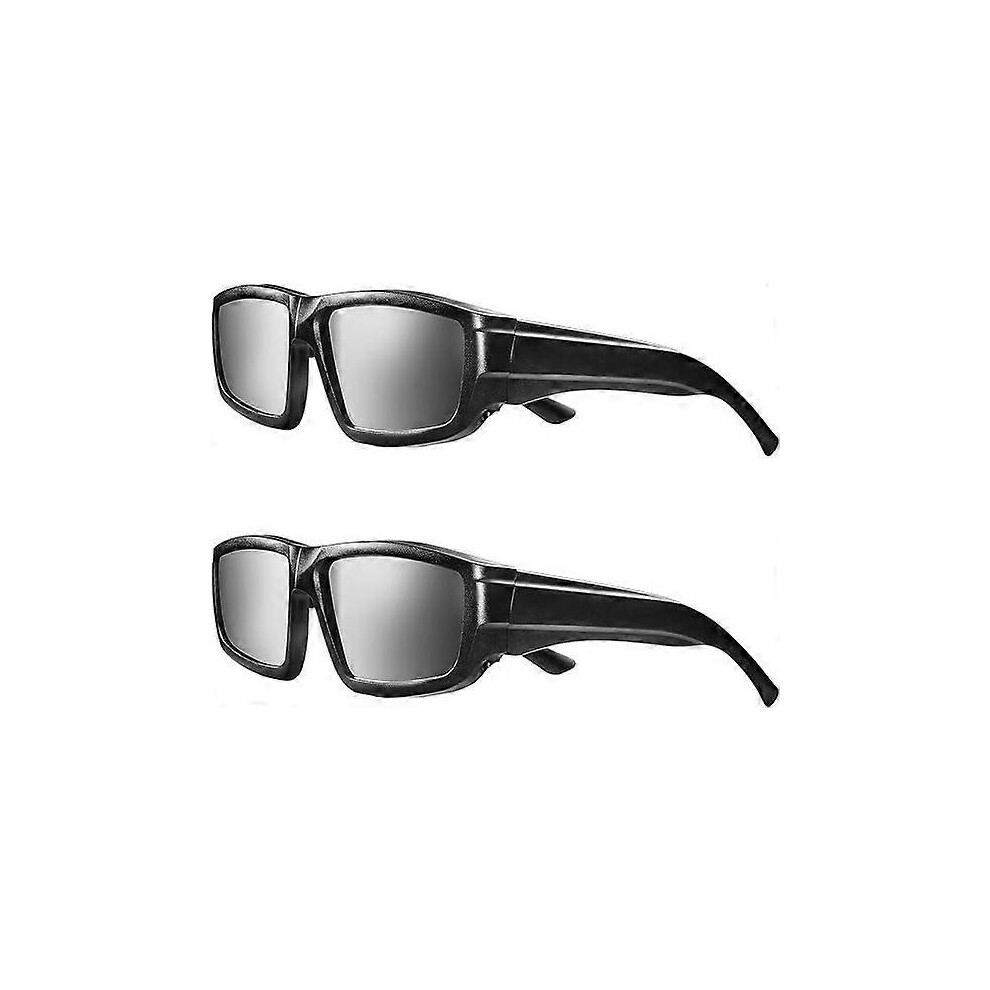 (2 Pcs) Solar Eclipse Glasses Approved 2024 Aas, Ce And Iso Certified, Safe Shades For Direct Sun Viewing 5415817434644