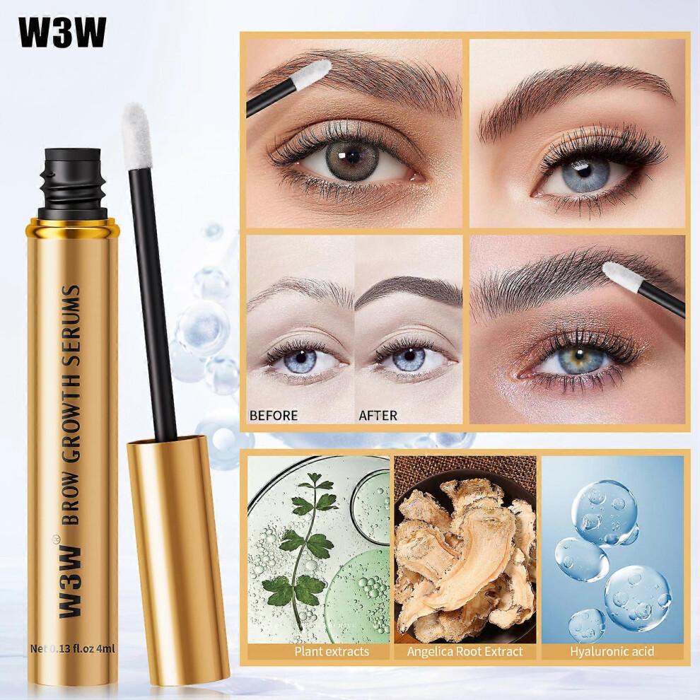(2 Pcs) Nourishing Lash Serum Eyelash Enhancing Serum for Longer Fuller Thicker Lashes Gentle No Irritating Cruelty-Free 4ml