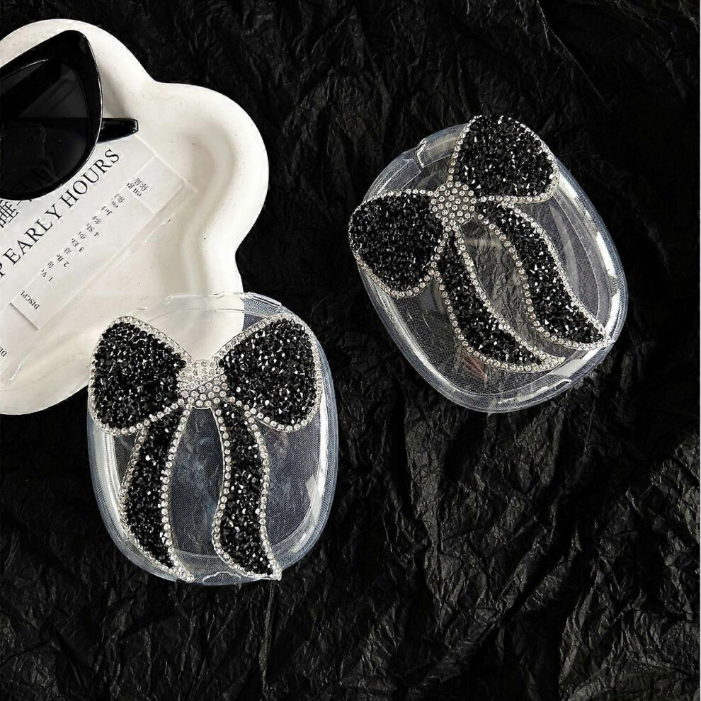 (B) Bling Case Cover For Airpods Max Glittering Rhinestones Stars,Clear Sparkling Cute Soft Cases For Women Protective Case For Apple Airpods Max 5415817435115