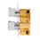 NES Home Temel Modern Square 2 Way Concealed Thermostatic Shower Mixer Valve Chrome 2