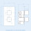 NES Home Temel Modern Square 2 Way Concealed Thermostatic Shower Mixer Valve Chrome 4