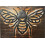 Sanctuary Spa Deluxe Wall Mount Bee Solar 40cm Light Up Decoration 1