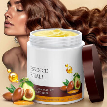 (2pcs) Collagen Hair Mask, Deep Repairs Conditioning with Argan Oil for Dry Damaged Hair, Moisturizing and Nourishing Hair Mask Smooth Hair for All Hair Tyt