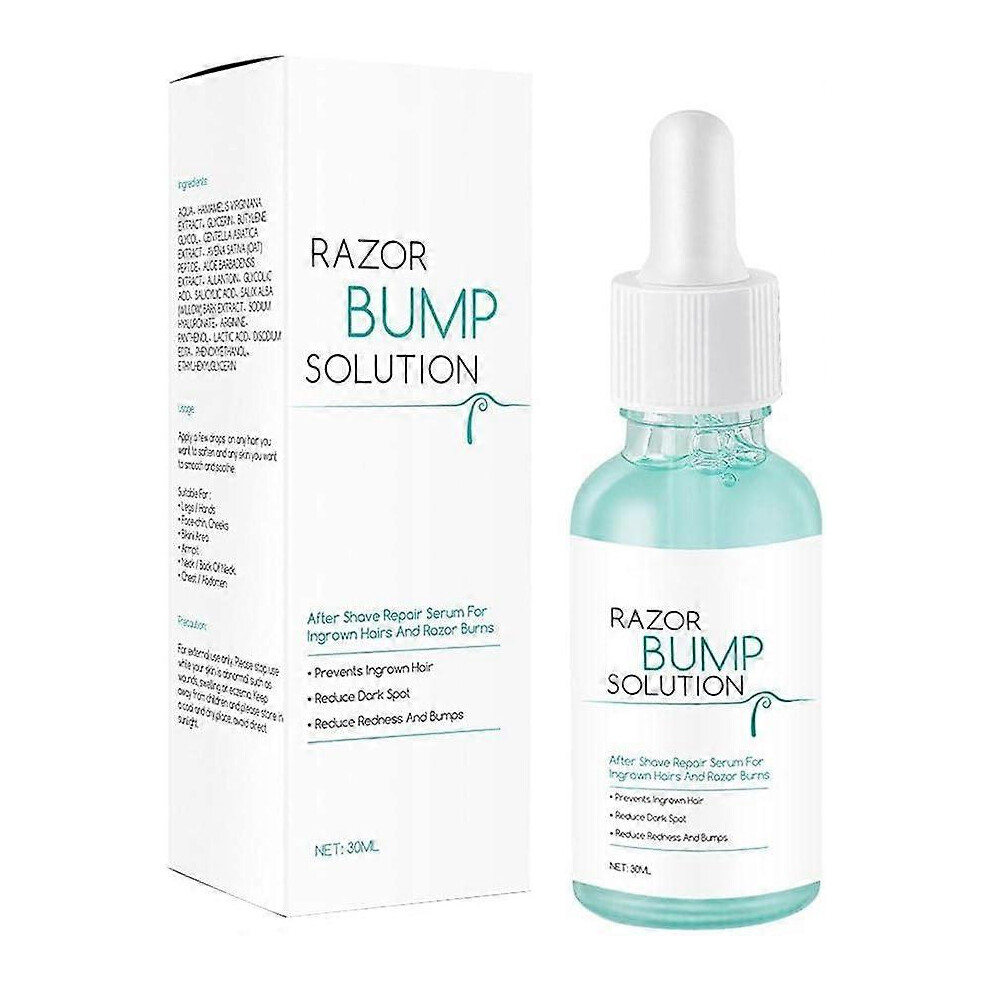 (1 Pcs) Razor Bumps Treatment for Women and Men, Ingrown Hair Treatment, Razor Bump Treatment for Bikini Area, Face, Neck, Legs, and Underarm Area