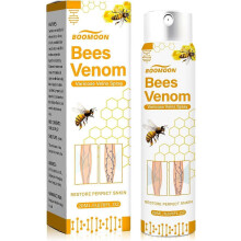(2 Pcs) Bee venom vein spray soothes skin bulge, smooth muscle bulge, leg massage spray