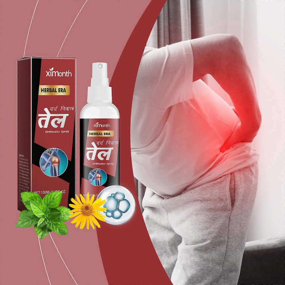 (1pcs) Powerful Topical Pain Reliever, Analgesic Spray for Aches and Pains of Muscles and Joints from Simple Backache, Arthritis, Strains, Bruises
