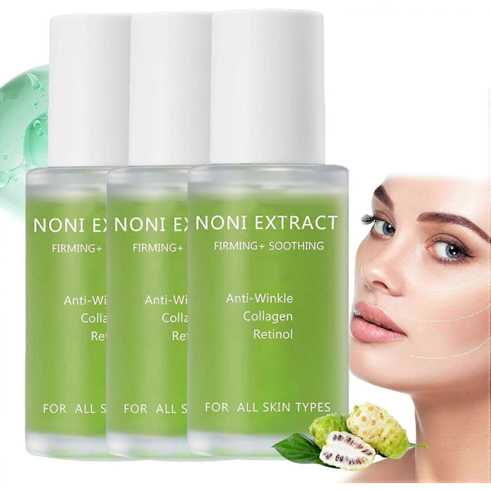 (3pcs) Noni Fruit Serum, Noni Serum, Noni Extract Facial Serum, Noni Energy Ampoule, Anti-Aging Serum for Fine Lines and Wrinkles