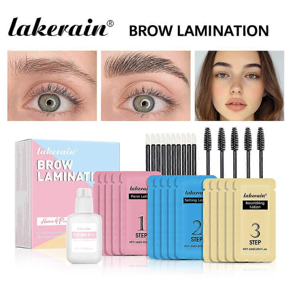 (1PCS) Eyebrow Lifting Set, Professional Brow Lifting Set, DIY Eyebrow Lamination Set, Eyebrow Lifting Set for Fuller, Thicker, Beautiful Eyebrows, La