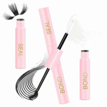 (2 Pcs) Lash Bond and Seal, Lash Glue, Lash Extension Glue, Bond and Seal Lash Glue, Eyelash Glue Strong Hold & Latex Free