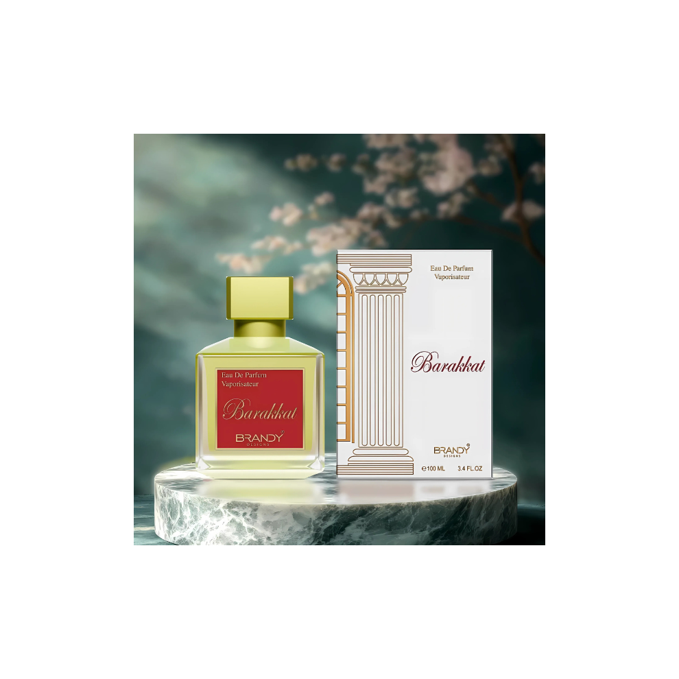 Brandy Designs Amber Edp 100Ml Unisex Saffron Floral Musk Fragrance