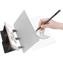 (M 20x13.5cm) Painting, Drawing & Art Optical Drawing Board Sketch Pads for Beginners and KidsDrawing Board Drawing Tool Projector