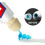 (2 Pcs) Funny Toothpaste Cover Self-sealing Toothpaste Dispenser Dustproof Toothpaste Topper, Funny Prank Toothpaste Squeezer for Bathroom 1