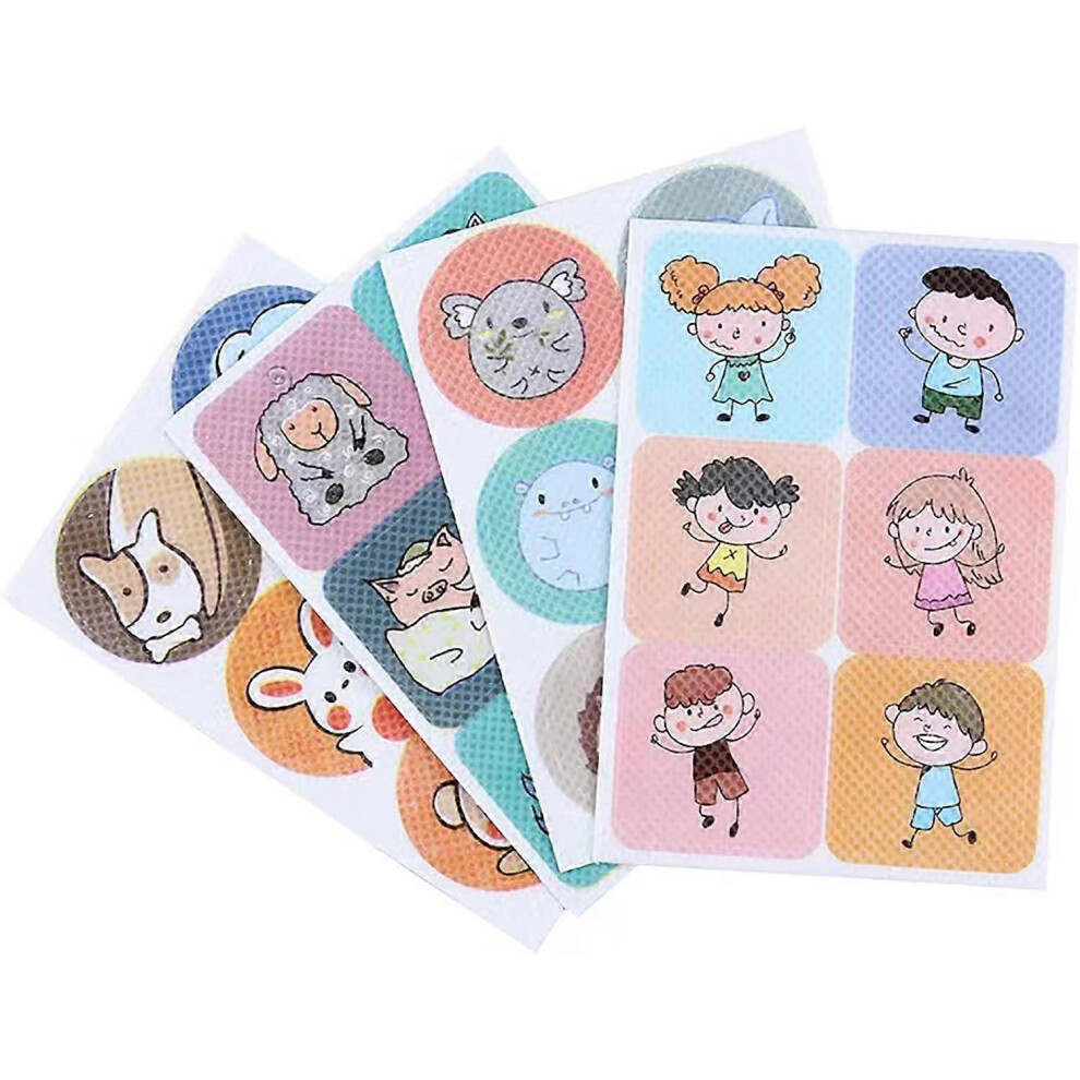 360 Pack Cartoon Mosquito Repellent Patch Stickers for Kids Natural Citronella Essential Oil Insect Patch,DEET Free, for Toddlers