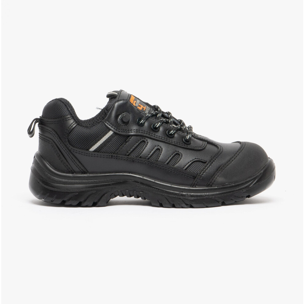 (Uk 13) Grafters M462a Unisex Composite Toe Trainers Black 5050703344609