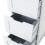 Bathroom Wood Cabinet Storage 4 Drawer  Free Standing Cupboard 6