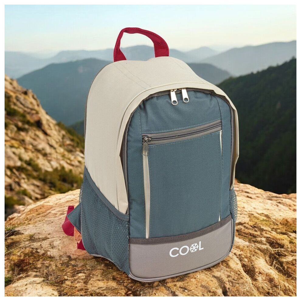 (10/20/30L Insulated Ice Cooler Bag Shoulder Rucksack Picnic Camping Hiking Beach) Insulated Ice Cooler Bag Camping Hiking