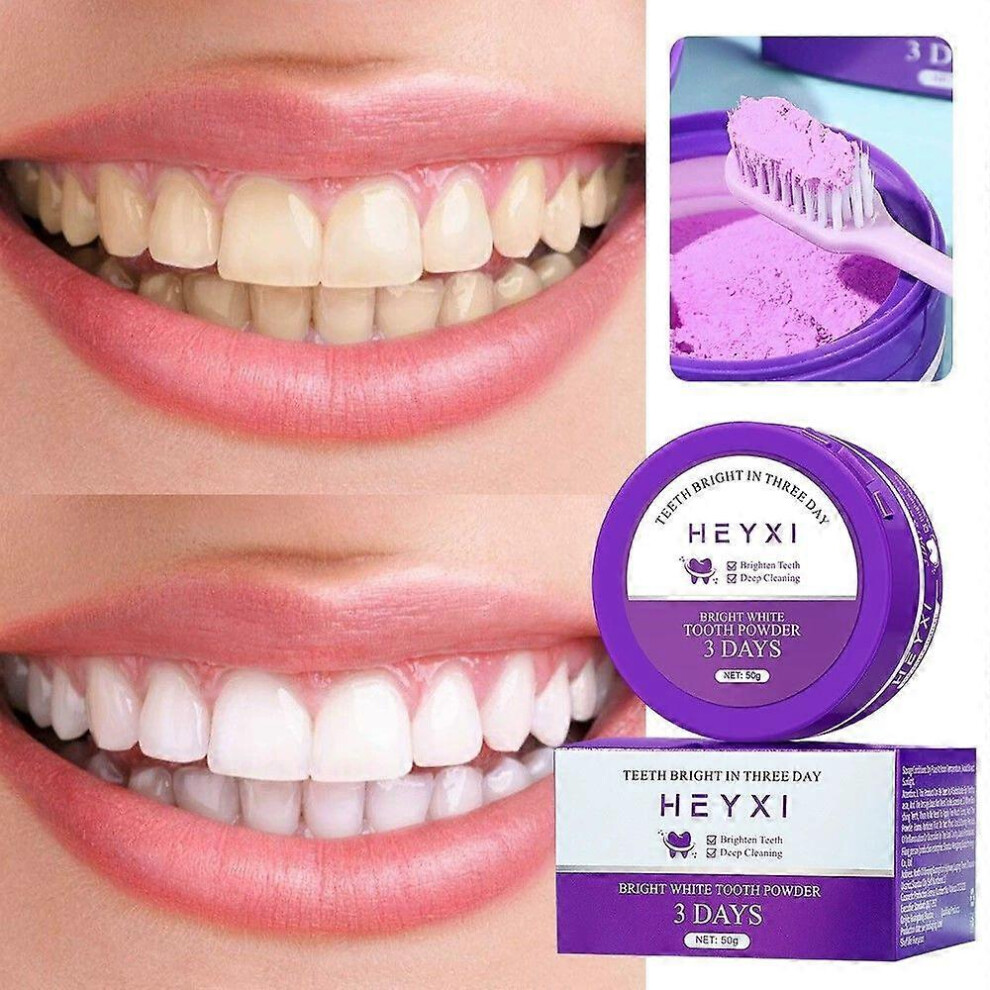(3PCS) Teeth Restoration Mineral Powder, Teeth Whitening Powder, Remineralizing Tooth Powder, Effective Strengthening Teeth and Gums, Fresh Breath
