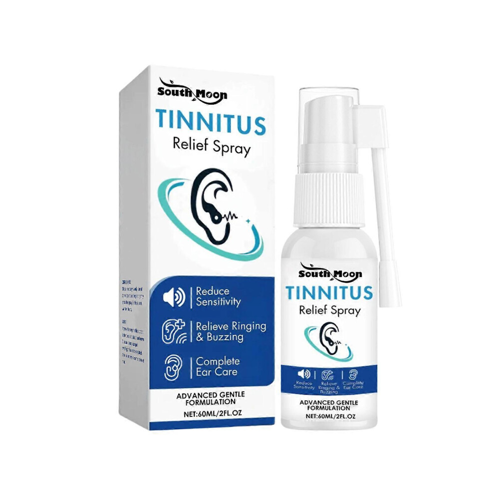 (1PCS) Tinnitus Relief for Ringing Ears, Tinnitus Treatment for Ear Ringing Relief, Natural Tinnitus Relief Spray, Reduce Ear Noise & Improve Hearing,