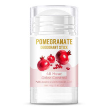 (3pcs) Pomegranate Deodorant Stick, Pomegranate 48h Protection Deodorant, Pomegranate Whole Body Deodorant Stick for Women, Aluminum-Free
