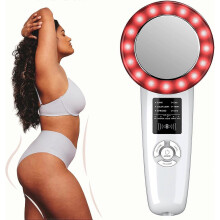 (for UK Plug) Cellulite Massager,6 in 1 Multifunctional Infrared Microcurrent Body Massager for Belly, Waist, Arm, Leg, Butt,Cellulite Remove